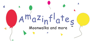 image of logo of Amazinflates franchise business opportunity Amazinflate inflatable rental franchises Amazinflates franchising