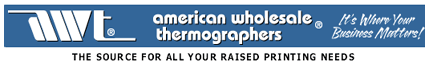 image of logo of American Wholesale Thermographers franchise business opportunity AWT franchises American Wholesale Thermographers franchising