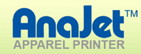 image of logo of AnaJet Apparel Printer franchise business opportunity AnaJet franchises AnaJet T-Shirt Printing franchising