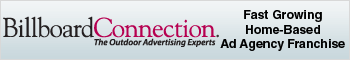 image of logo of Billboard Connection franchise business opportunity Billboard Connection franchises Billboard Connection franchising