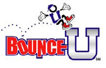 image of logo of BounceU franchise business opportunity Bounce U franchises Bounce You franchising