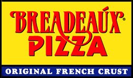 image of logo of Breadeaux Pizza franchise business opportunity Breadeaux Pizza franchises Breadeaux Pizza franchising