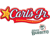 image of logo of Carl's Jr. franchise business opportunity Carl's Junior restaurant franchises Carl Junior restaurants franchising