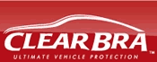 image of logo of ClearBra franchise business opportunity ClearBra vehicle protection franchises ClearBra clear automotive protection system franchising