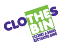 image of logo of Clothes Bin franchise business opportunity Clothes Bin franchises Clothes Bin franchising