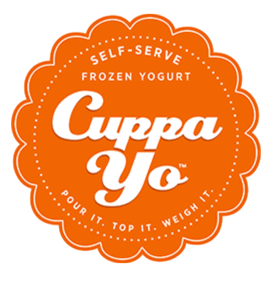 image of logo of Cuppa Yo franchise business opportunity Cuppa Yo franchises Cuppa Yo franchising