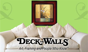image of logo of Deck the Walls franchise business opportunity Deck the Walls franchises Deck the Walls franchising