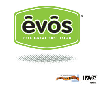 image of logo of Evos franchise business opportunity Evos franchises Evos franchising