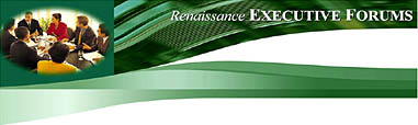 image of logo of Renaissance Executive Forums franchise business opportunity Renaissance Executive Forum franchises Executive Forums franchising