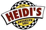 image of logo of Heidi's Brooklyn Deli franchise business opportunity Heidi's Brooklyn Deli and Bagel franchises Heidi's Brooklyn Deli franchising