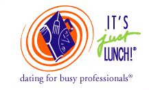 image of logo of It's Just Lunch franchise business opportunity It's Just Lunch franchises It's Just Lunch franchising