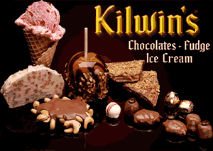 image of logo of Kilwin's Chocolates and Ice Cream franchise business opportunity Kilwins franchises Kilwin's Chocolates franchising