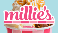 image of logo of Millie's Homemade Ice Cream franchise business opportunity Millie's Homemade Ice Cream franchises Millie's Homemade Ice Cream franchising