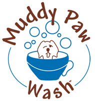 image of logo of Muddy Paw Wash franchise business opportunity Muddy Paw Wash franchises Muddy Paw Wash franchising