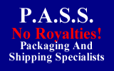 image of logo of Packaging and Shipping Specialists franchise business opportunity PASS franchises Packing and Shipping Specialists franchising