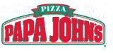 image of logo of Papa John's Pizza franchise business opportunity Papa John's Pizzeria franchises Papa John's franchising