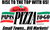 image of logo of Papa's Pizza To Go franchise business opportunity Papa's Pizza franchises Papa's Pizza To Go franchising