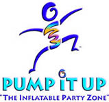 image of logo of Pump It Up franchise business opportunity Pump-It-Up franchises Pump It Up franchising