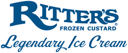 image of logo of Ritter's Frozen Custard franchise business opportunity Ritter's ice cream franchises Ritter's Frozen Custard franchising