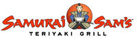 image of logo of Samurai Sam's Teriyaki Grill franchise business opportunity Samurai Sam's Teriyaki franchises Samurai Sam's franchising
