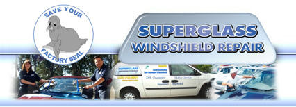 image of logo of Superglass Windshield Repair franchise business opportunity Superglass Windshield franchises Superglass franchising